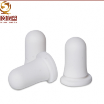 批發(fā)15牙口精油瓶膠頭 啞光蒙砂款 食品級(jí)硅膠精油瓶膠頭廠家直銷