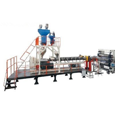 上海金緯機(jī)械JW170-2600塑料板材設(shè)備 企業(yè)生產(chǎn)PP、PE、PVDF厚板擠出生產(chǎn)線