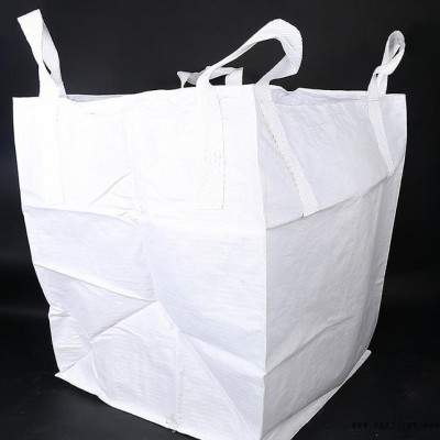 直銷塑料噸袋 **再生料方形吊裝袋 定制物流運輸通用噸包