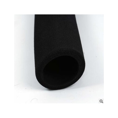 廠家供應(yīng)NBR橡膠保溫管黑色閉孔研磨童車手柄套b1級橡膠發(fā)泡管