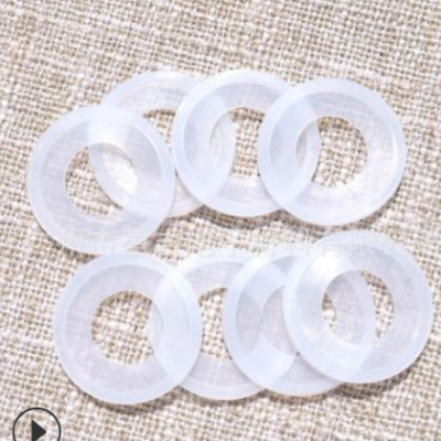 現(xiàn)貨汽車(chē)LED大燈880白色透明膠圈 環(huán)保硅膠880疝氣燈防水硅膠圈