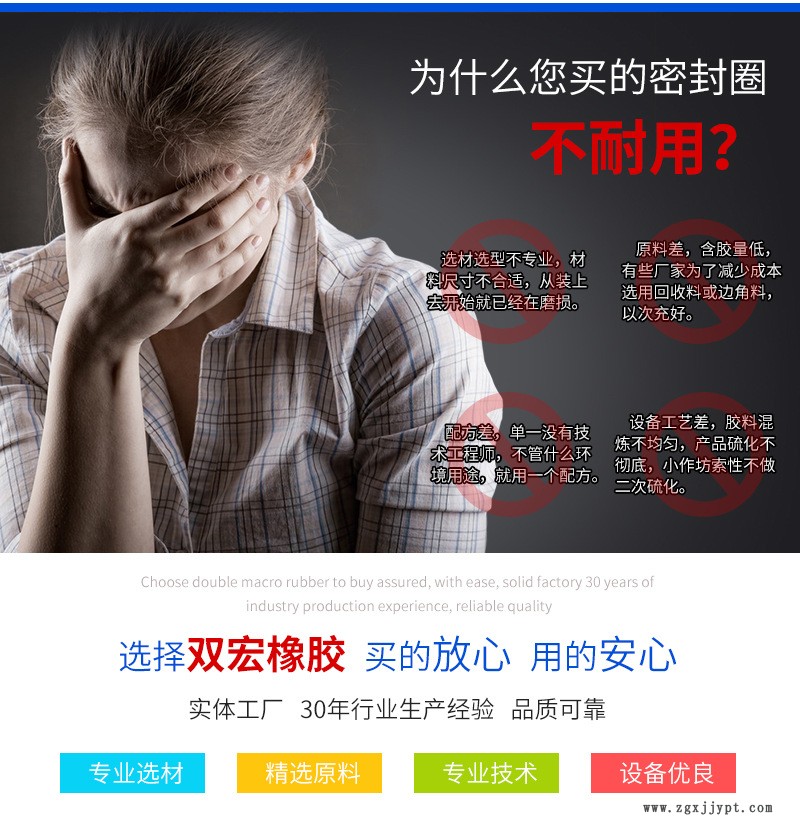 供應(yīng)氟橡膠K型圈 機械用標準件耐磨橡膠油封密封圈可定制示例圖3
