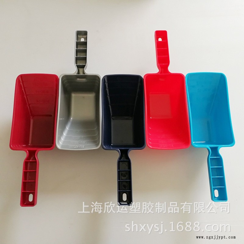 上海注塑加工生產(chǎn)廠家定制寵物用品狗糧鏟PP塑料配件注塑加工示例圖7