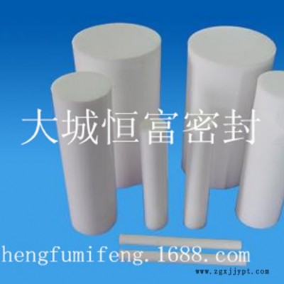 生產(chǎn)白色黑色PTFE四氟棒，四氟管
