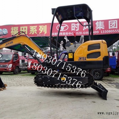 挖掘機，小型挖掘機四川總代理嘉和JH18履帶式，輪胎式挖掘