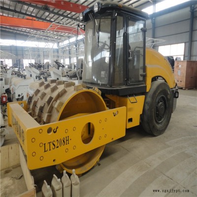 路通LTS208H 全液壓后輪胎驅(qū)動 輪胎驅(qū)動單鋼輪壓路機、壓路機
