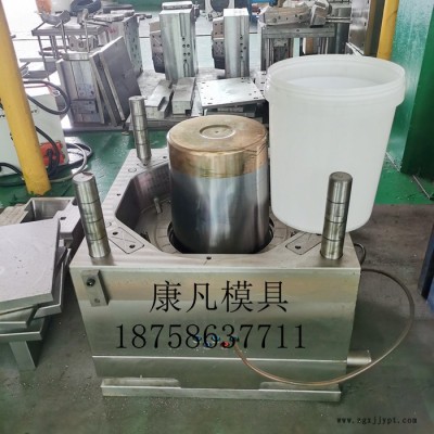 塑料模具定做10L18L 20公斤公斤塑膠桶模具，涂料桶模具25升真石漆桶 油漆桶模具