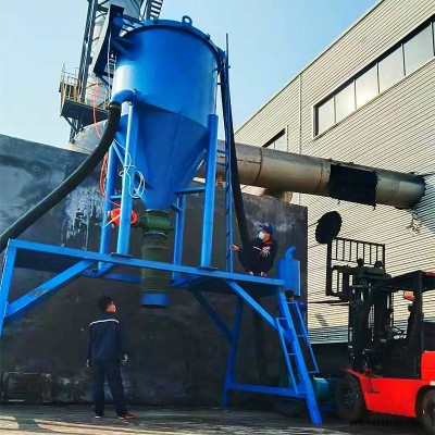 圓筒庫(kù)清庫(kù)氣力輸送機(jī) 炭黑粉裝噸袋吸灰機(jī) 電廠清灰負(fù)壓吸料機(jī)
