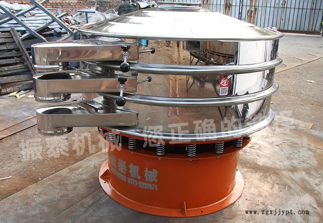 色母粒過(guò)濾專用振動(dòng)篩 圓形不銹鋼篩分設(shè)備示例圖5
