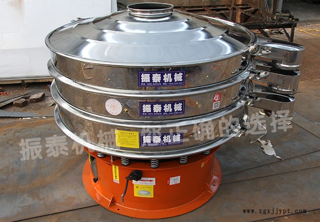 色母粒過(guò)濾專用振動(dòng)篩 圓形不銹鋼篩分設(shè)備示例圖4