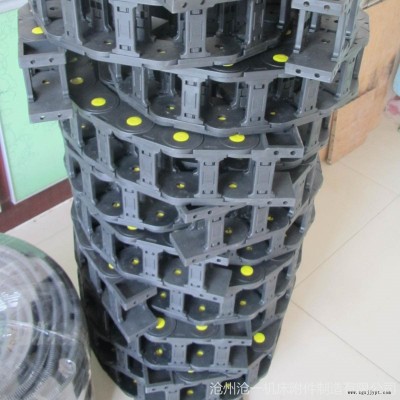 永興直銷機(jī)械手傳動(dòng)拖鏈橋式穿線坦克鏈電纜尼龍拖鏈