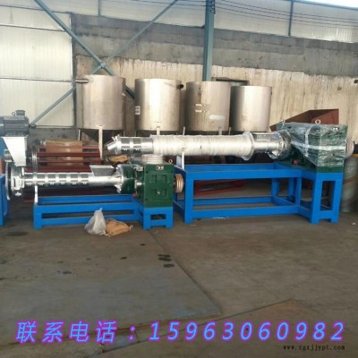 濟(jì)寧塑料顆粒擠出機 再生塑料造粒機組 源頭廠家