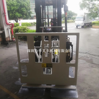 杭州叉車推拉屬具 叉車屬具帶推拉器 16噸貨叉延長機(jī)械手